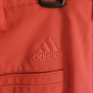 Adidas orange golf shorts